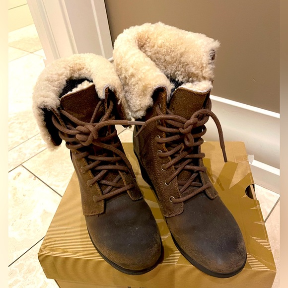 UGG High Heel Warm Boots - Picture 5 of 5